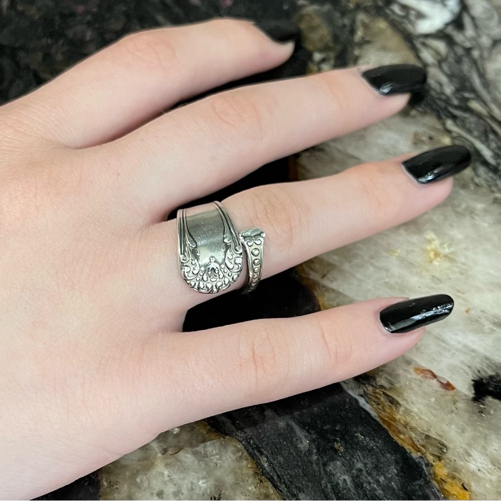 Sterling Silver Spoon Ring